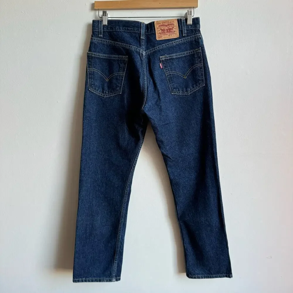 LEVI'S 505 Dark Wash Jeans